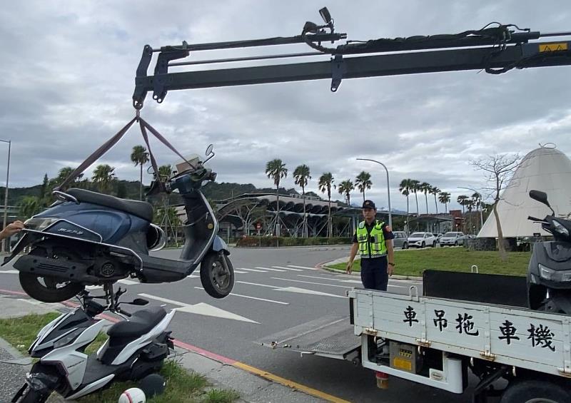 臺東縣警察局持續取締車站違停 杜絕亂象維護安全