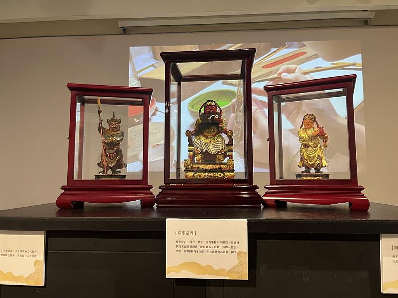 展覽展現神像雕刻的傳統匠心