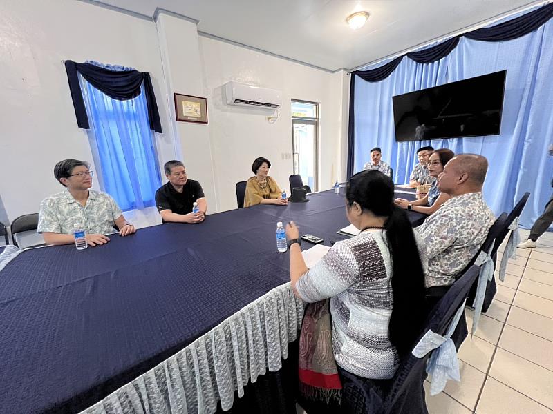 臺東縣長饒慶鈴拜會帛琉副總統 促進南島文化深度交流 共推南島文化永續發展