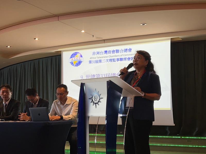 名譽總會長溫嵐珠競選世總政見發表