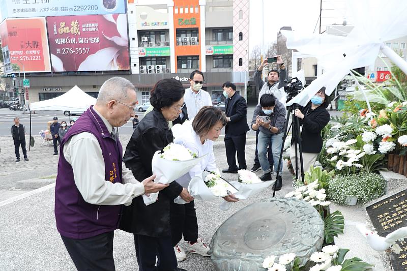 市長獻花