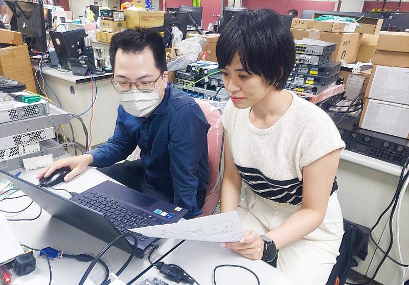 育瑄參加北分署泰山職訓場網路規劃架設課程,成功轉型進入IT產業
