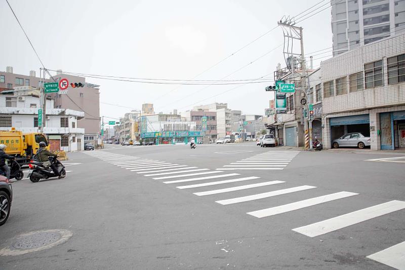 新竹市天府路一段與延平路三段路口交通現況