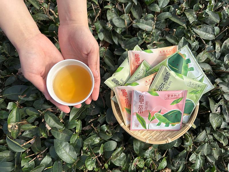 龜茶茶包(照片來源：新北市石碇區永安里辦公處)
