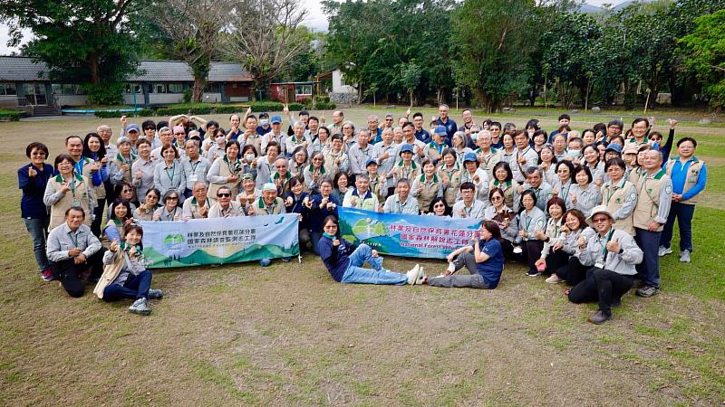 林業保育署花蓮分署114年志工年會大合照