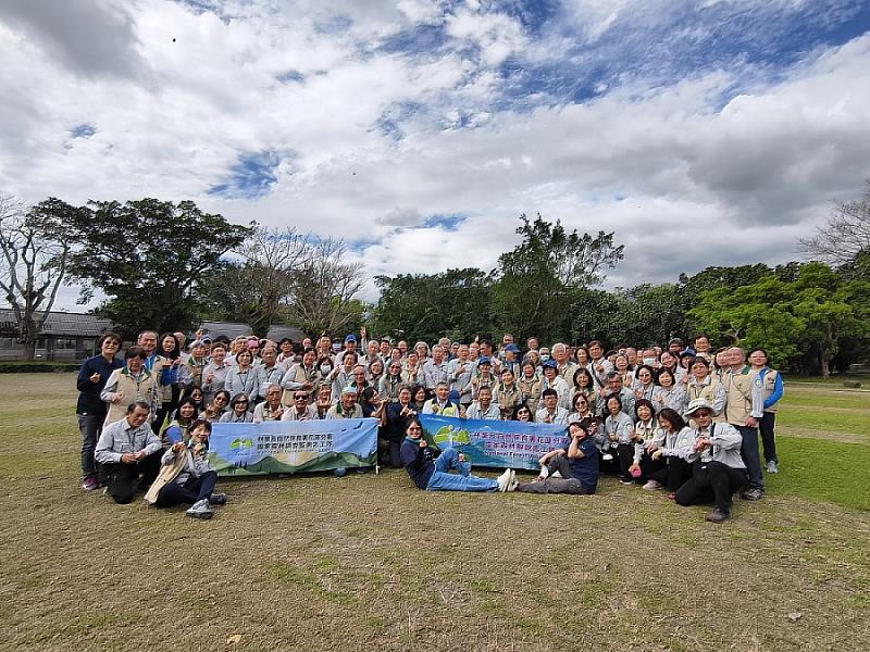 林業保育署花蓮分署114年志工年會大合照