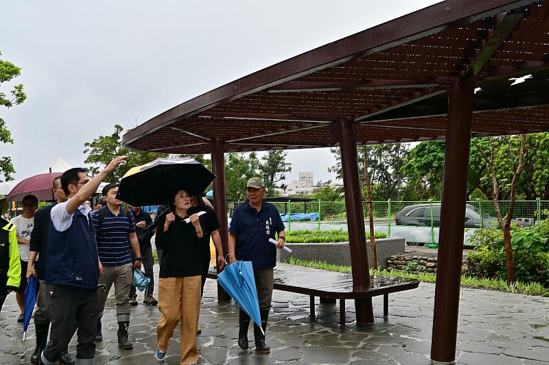 臺東森林公園景觀改造再升級！ 饒慶鈴加碼經費優化園區道路 提升安全與舒適度