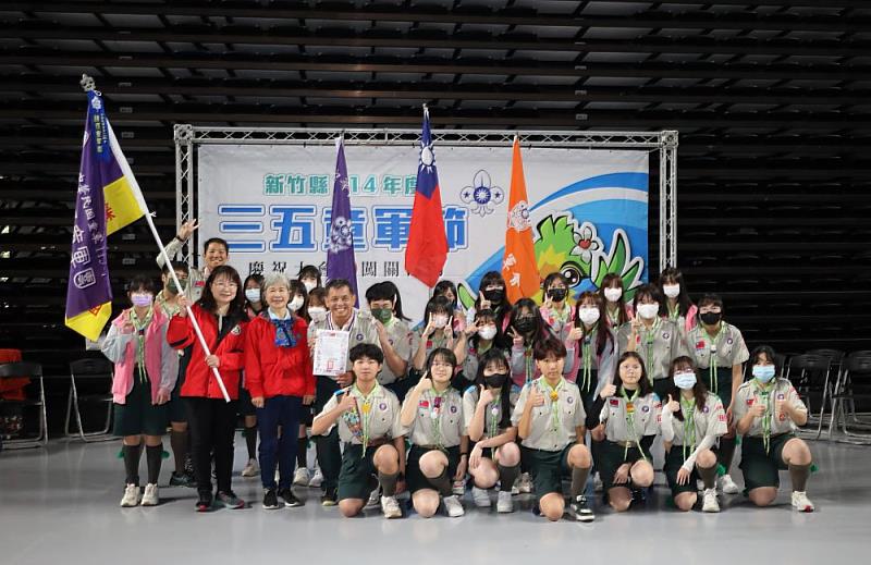 湖口高中及風華複式童軍團榮獲全國績優童軍團殊榮,將於3月15日至台北陽明山童軍營地領獎。