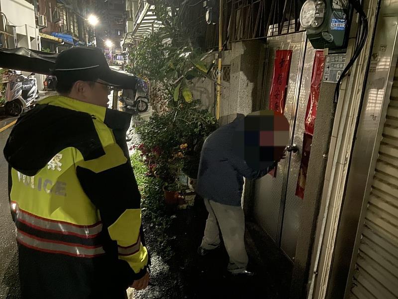 竹市警協助迷途長者順利返回住家