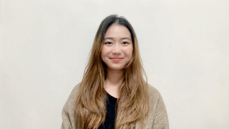 李海晴同學表示，跨國學習經歷能提升語言力與跨文化的適應力，為未來的國際職場發展奠定堅實基礎。