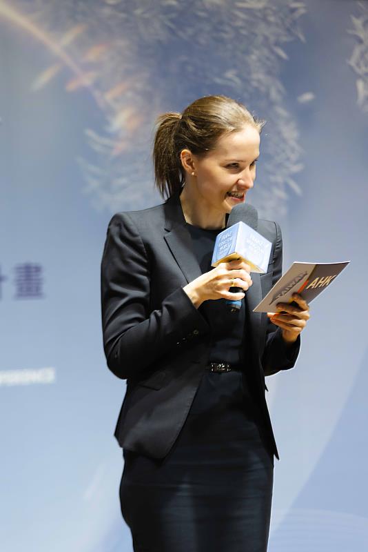 圖四:德國經濟辦事處處長 Dr.Eva Langerbeck致詞