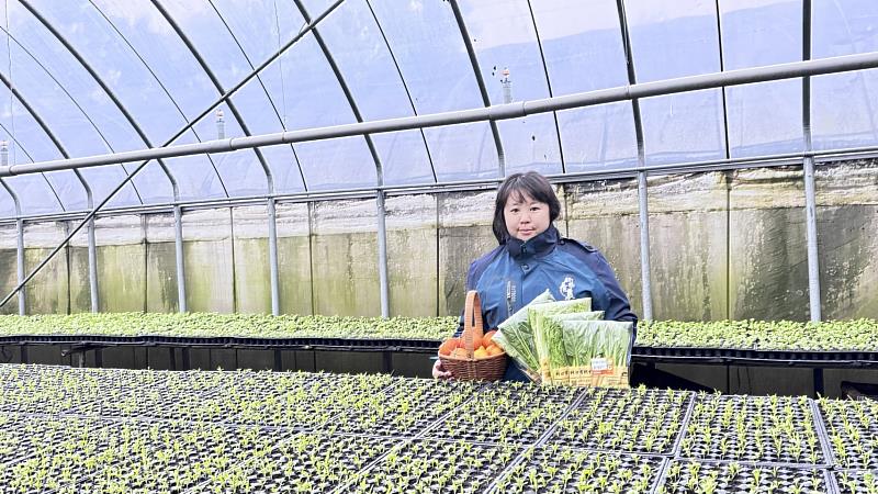 林芷誼將有機農場化為食農教育教室