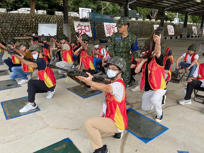 替代役備役役男實彈射擊訓練