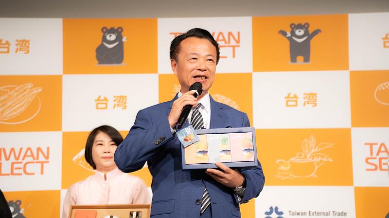 台日美食新話題!嘉義果乾烏魚子亮相東京食品展前記者會