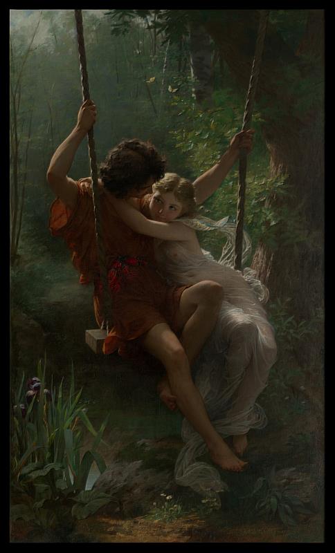 皮埃爾—奧古斯特_春日_1873 © The Metropolitan Museum of Art_Pierre-Auguste Cot_springtime（時藝多媒體提供）