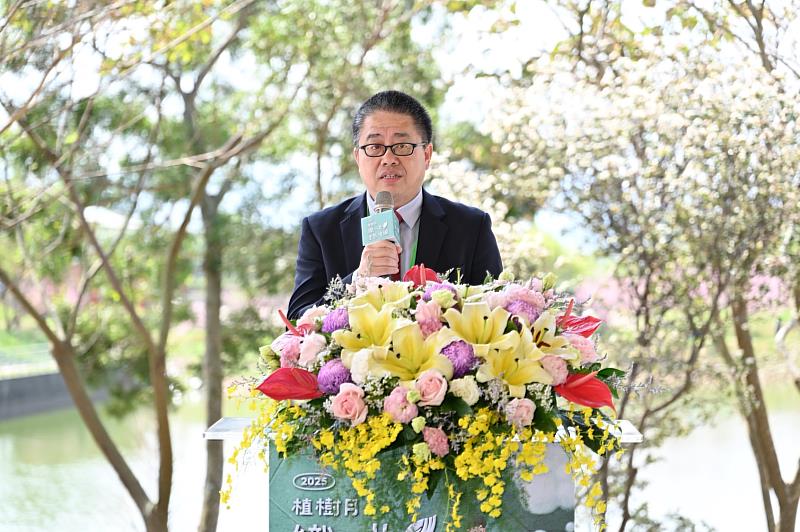 聯合大學校長侯帝光致詞