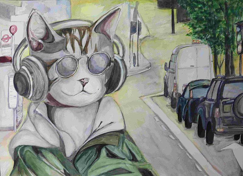 嘉義縣義竹國中美術班「義三藝世」畢業美展