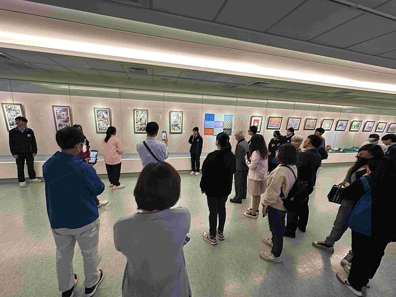 嘉義縣義竹國中美術班「義三藝世」畢業美展