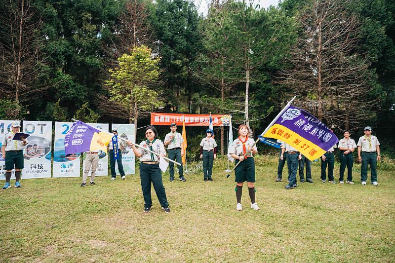 114年嘉義縣童軍節慶祝大會熱鬧展開-3