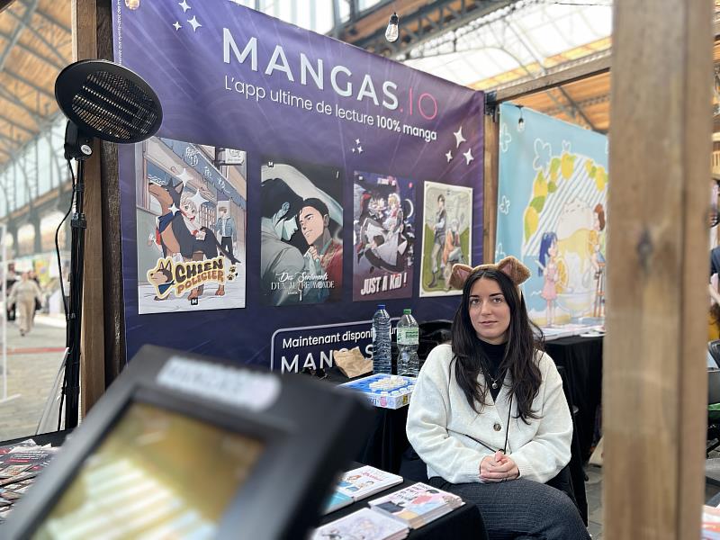 文策院再推四部臺漫作品於法國數位漫畫平台Mangas.io上架，持續拓展法語市場。（文策院提供）