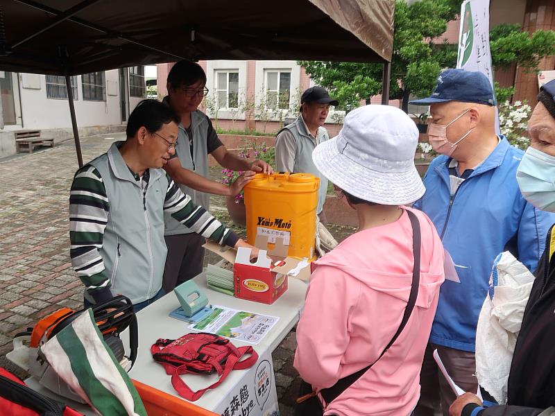 明日現場還會進行改良式獵具、黑熊保育及森林防火等相關宣導活動。