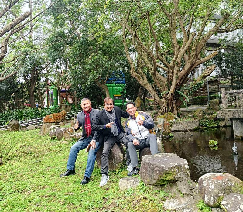 李濤對文大百花池印象很深。