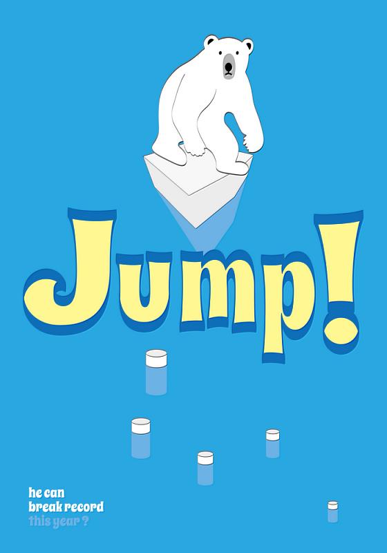 中國科大視傳系施盈廷老師銀獎作品「JUMP!」(照片/ 中國科大提供)