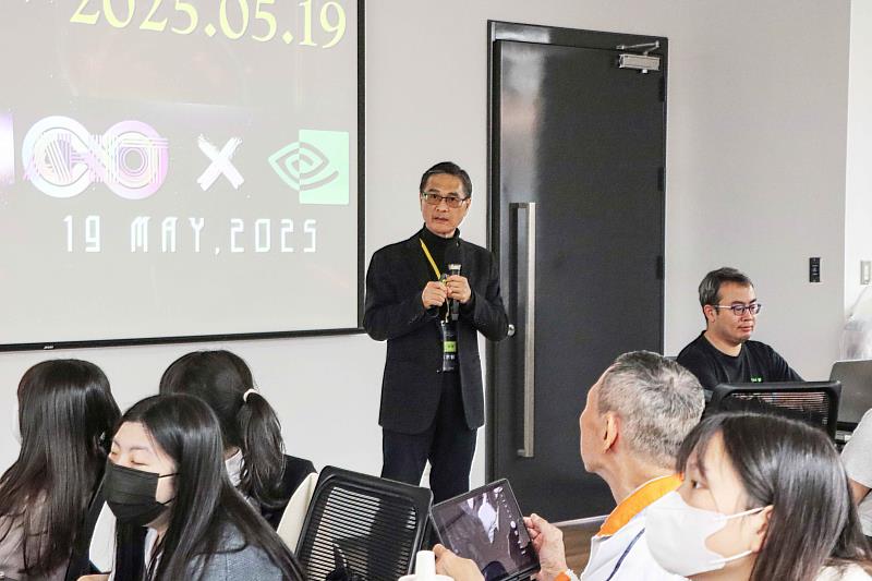 工學院 兼 AI 創智學院 兼 精準健康學院 李宗翰院長開場致詞。(圖/淡江大學提供)