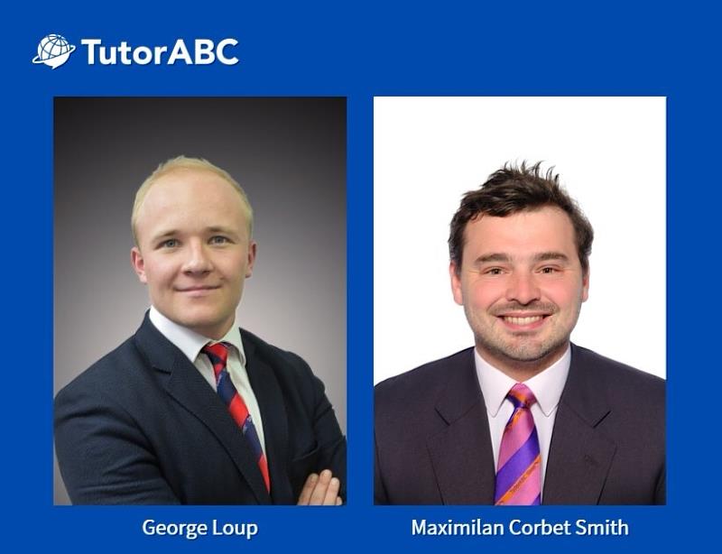 TutorABC今日宣布任命George Loup及Maximilan Corbet Smith兩位資深人才為業務發展總監，帶領公司加速全球戰略布局