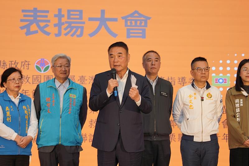 長官致詞-苗栗縣長鍾東錦