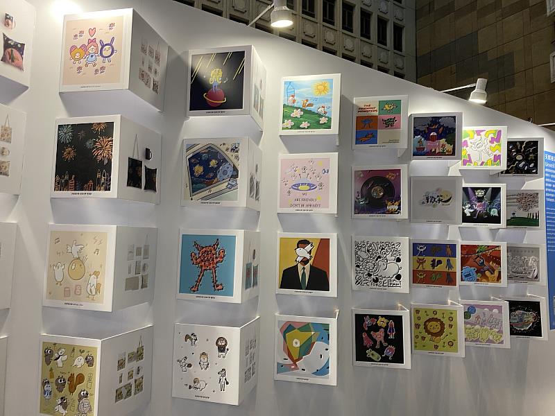 「天賦被遇見」展區學生創作