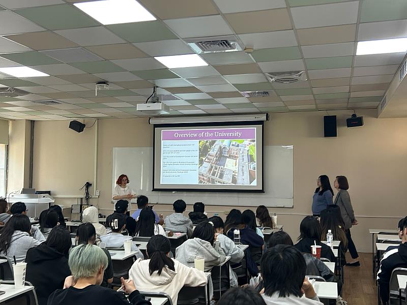 世新大學與英國薩塞克斯大學攜手啟動雙聯學制計畫，提供學生多元學習平台與國際化發展契機。（世新大學提供）