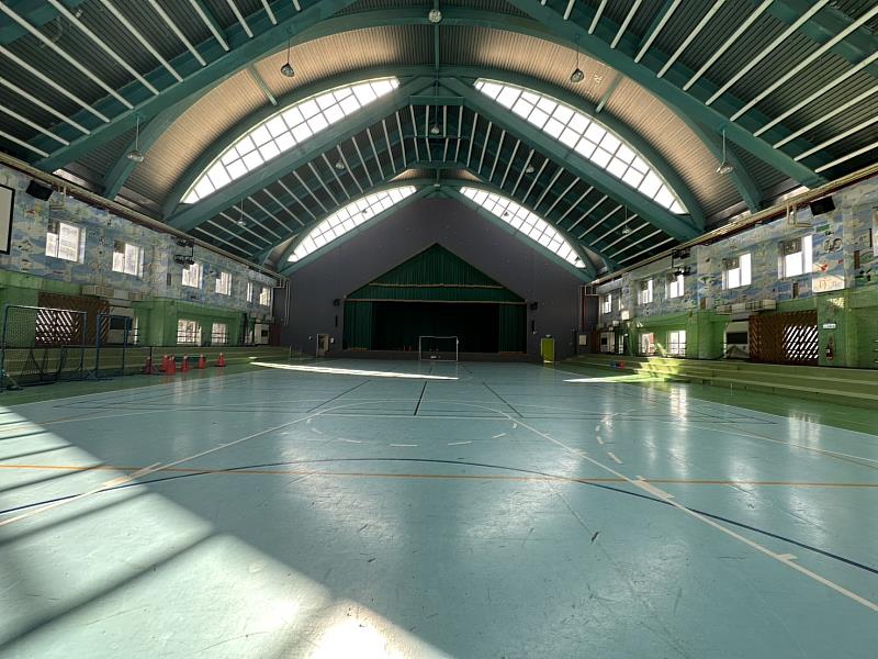 圖2:陽光國小禮堂冷氣將汰舊換新及局部電力改善