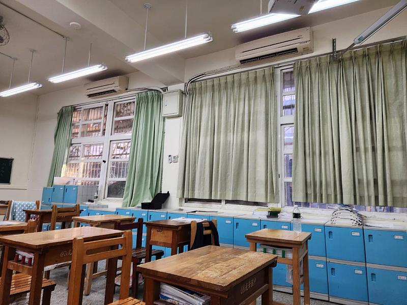 圖4:光華國中教學空間冷氣將汰舊換新