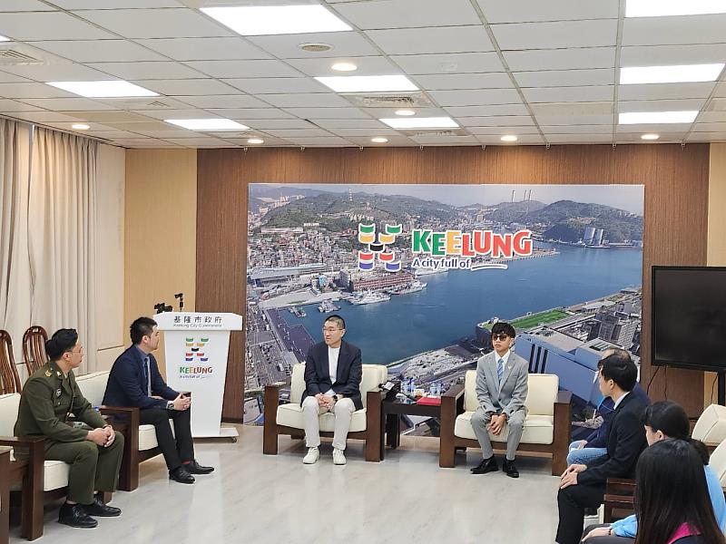 拜會謝國樑市長進行青年座談