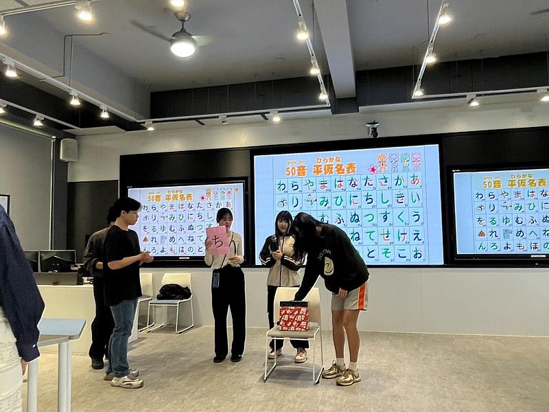 宮崎大學學生帶來輕鬆活潑的日語學習活動