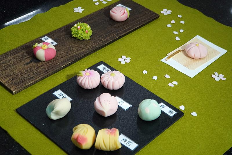金澤賢吾主廚的四季和菓子作品