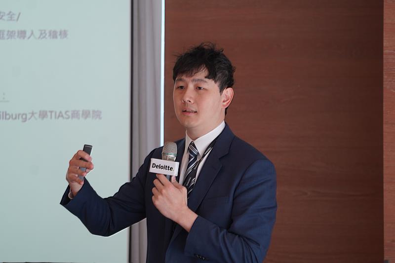 勤業眾信數位科技風險服務協理白哲豪