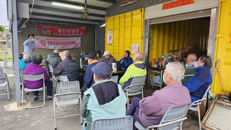 戶外心理健康宣導,讓知識走進社區(資料照)。