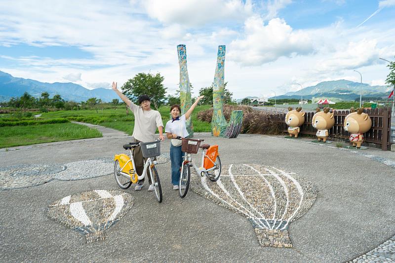 臺東YouBike使用率成長 租借破6萬次 3月底前加碼抽熱氣球自由飛
