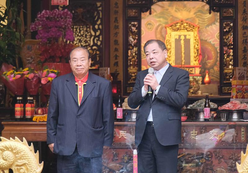 官網-副縣長陳見賢表示，義民爺的忠孝精神傳承在整個新竹縣
