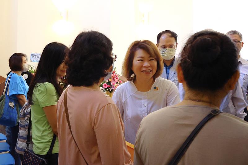 黃敏惠市長慰問家屬