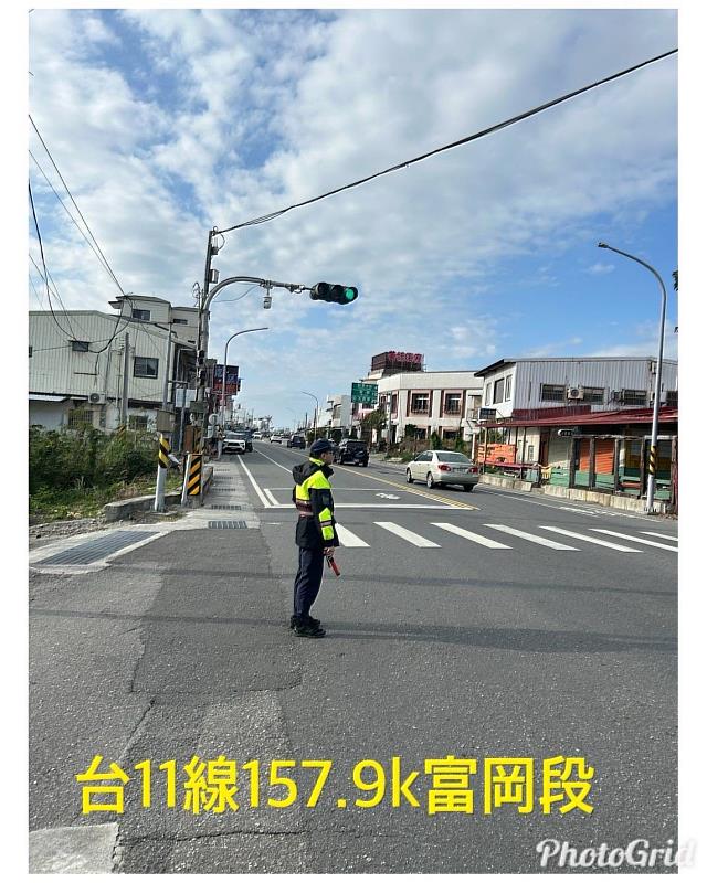 臺東警察分局加強清明連假交通疏導,維護行車安全交通順暢