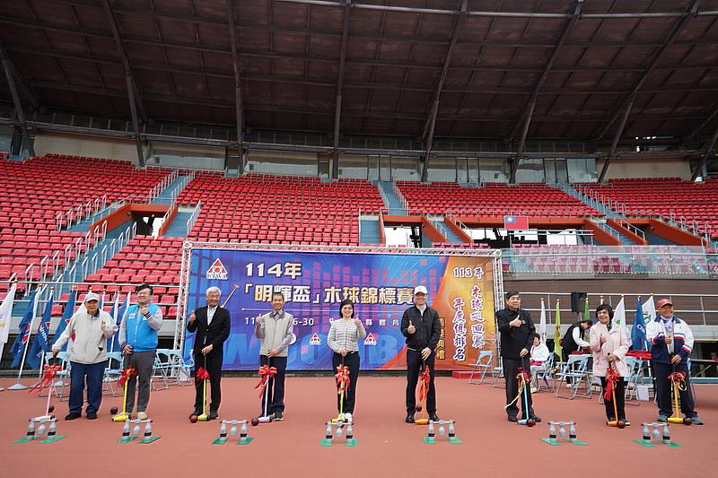 全國明輝盃木球錦標賽竹縣體育場展開 近700位選手揮桿競技