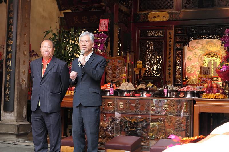 圖2 客委會范佐銘副主委致詞