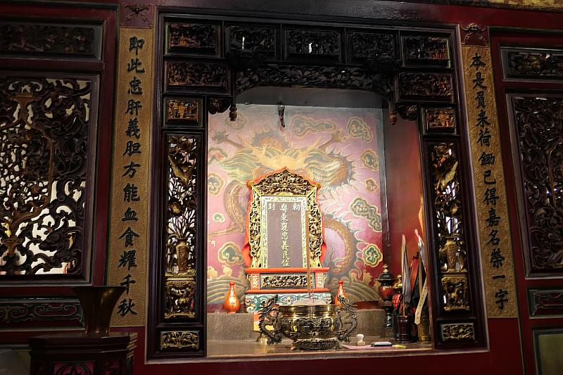 圖5 新埔褒忠義民廟迄今已有237年歷史,每年為緬懷義民先烈保鄉衛土的犧牲奉獻精神,均安排春祭、義民祭及秋祭等3個祭典活動