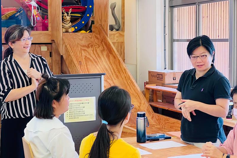 南大邀請耕莘專校附幼傅麗珍園長帶領美感社群