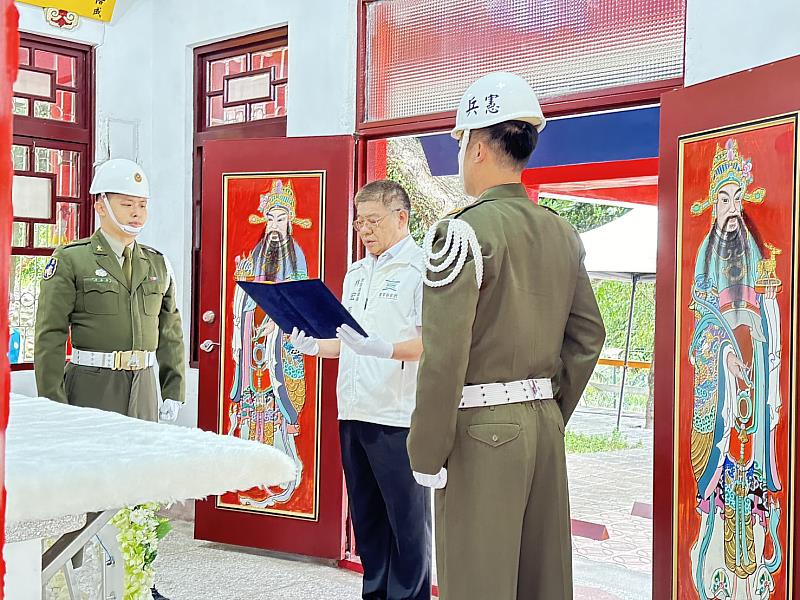 臺東縣忠烈祠與軍人公墓忠靈祠114年春祭典禮今舉行 典禮莊嚴肅穆