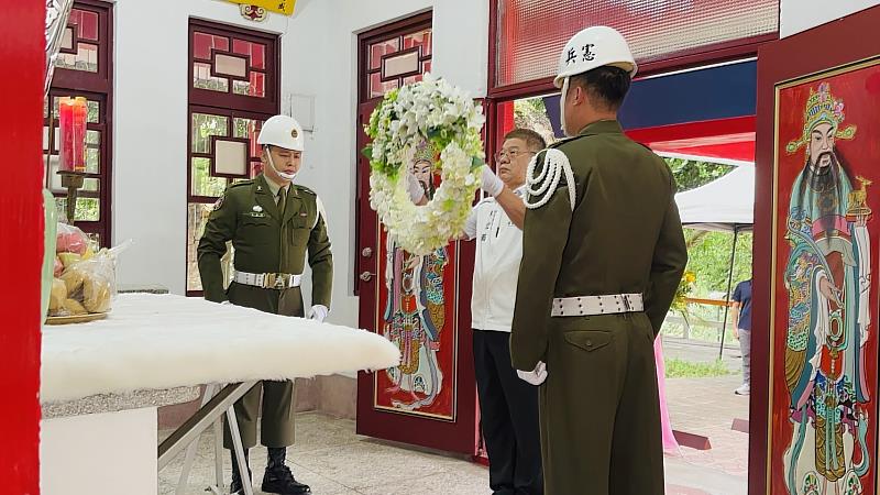 臺東縣忠烈祠與軍人公墓忠靈祠114年春祭典禮今舉行 典禮莊嚴肅穆