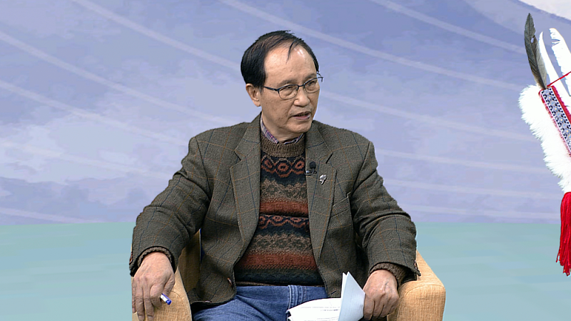 Safolo蔡中涵教授與大家一起討論《Cepo'戰役》的歷史傷痕及未來延續。